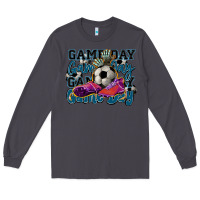 Smoke Game day soccer Long Sleeve Tee - HowdyJamesFarm