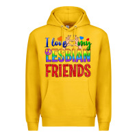 Lemon I Love My Lesbian Friends Premium Hoodie - BundleAndBundleShop