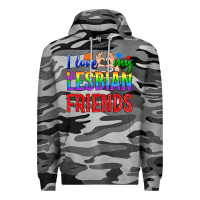 Slate Camo I Love My Lesbian Friends Premium Hoodie - BundleAndBundleShop
