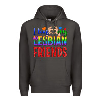 Smoke I Love My Lesbian Friends Premium Hoodie - BundleAndBundleShop