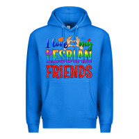 True Royal I Love My Lesbian Friends Premium Hoodie - BundleAndBundleShop