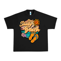 Black dont be a shady beach Urban Heavy Tee - JahusDesignShop