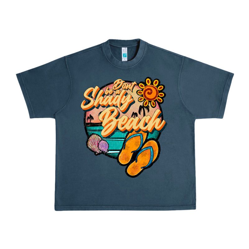 Dont Be A Shady Beach Urban Heavy Tee by JahusDesignShop | Teevron