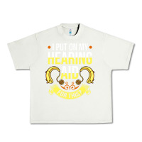 Pistachio hearing aid gift funny deaf awareness t shirt Urban Heavy Tee - tuanDangUi
