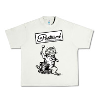 Pistachio retro man postcard records Urban Heavy Tee - tuanDangUi
