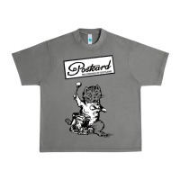 Tornado retro man postcard records Urban Heavy Tee - tuanDangUi