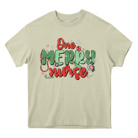 Mossy one merry nurse Heavy Core Tee - MaliasSmallBusiness