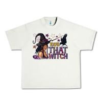 Pistachio 100% That Witch Black Afro Witch Urban Heavy Tee - texasbilliewilder