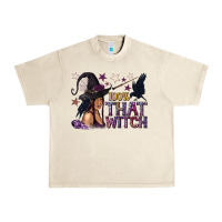 Sandshell 100% That Witch Black Afro Witch Urban Heavy Tee - texasbilliewilder