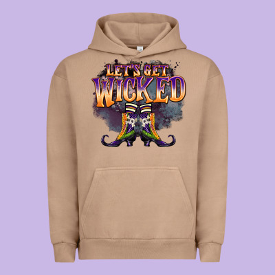 Lets Get Wıcked Urban Hoodie Designed By Barkaloodesign