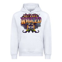 White lets get wıcked Urban Hoodie - BarkalooDesign