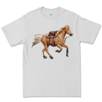 Dove Grey horse body Premium Tee - RanaPortraitStore