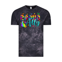 Cloud Black Proud ally Vintage Tee - NancyCooperArtShop