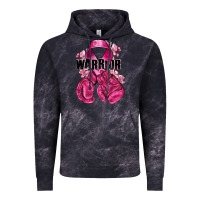 Cloud Black Warrior Breast Cancer with boxing gloves Vintage Hoodie - NancyCooperArtShop