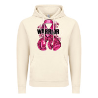 Vintage Artic Warrior Breast Cancer with boxing gloves Vintage Hoodie - NancyCooperArtShop