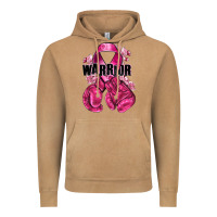 Vintage Camel Warrior Breast Cancer with boxing gloves Vintage Hoodie - NancyCooperArtShop