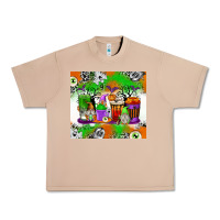 Burro Halloween Coffee Cups Urban Heavy Tee - texasbilliewilder