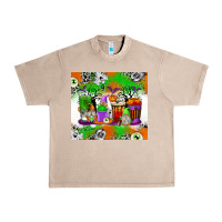 French Oak Halloween Coffee Cups Urban Heavy Tee - texasbilliewilder