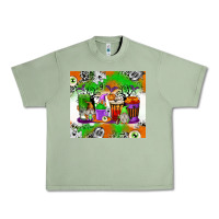 Oil Green Halloween Coffee Cups Urban Heavy Tee - texasbilliewilder