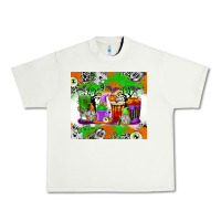 Pistachio Halloween Coffee Cups Urban Heavy Tee - texasbilliewilder