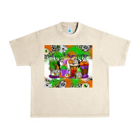 Sandshell Halloween Coffee Cups Urban Heavy Tee - texasbilliewilder