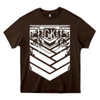 Chocolate Brown girls' frontline griffin & kryuger Heavy Core Tee - tuanDangUi