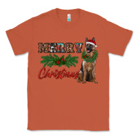 Copper merry christmas german shepherd Classic Tee - RanaPortraitStore