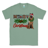 Sage merry christmas german shepherd Classic Tee - RanaPortraitStore
