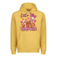 Antique Gold little miss valentine afro kid sneakers Premium Hoodie - RanaPortraitStore