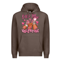 Coffee little miss valentine afro kid sneakers Premium Hoodie - RanaPortraitStore