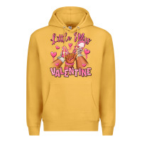 Mustard little miss valentine afro kid sneakers Premium Hoodie - RanaPortraitStore