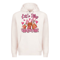 Pale Pink little miss valentine afro kid sneakers Premium Hoodie - RanaPortraitStore