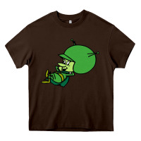 Chocolate Brown the-great-gazoo-cute Heavy Core Tee - tuanDangUi