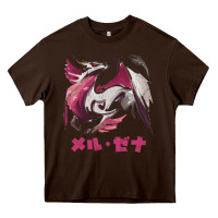 Chocolate Brown monster hunter rise sunbreak malzeno kanji Heavy Core Tee - tuanDangUi