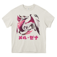 Cream monster hunter rise sunbreak malzeno kanji Heavy Core Tee - tuanDangUi