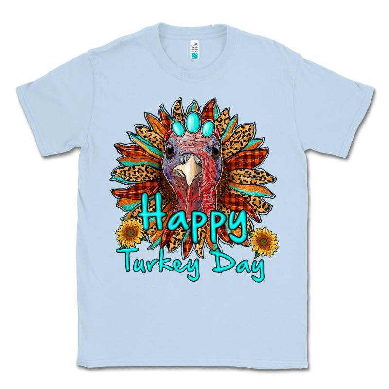 Happy Turkey Day Sunflower Classic Tee by RanaPortraitStore | Teevron