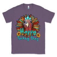Lavender happy turkey day sunflower Classic Tee - RanaPortraitStore