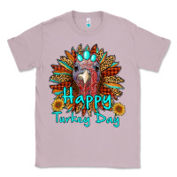 Lilac happy turkey day sunflower Classic Tee - RanaPortraitStore