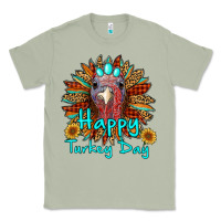 Matcha happy turkey day sunflower Classic Tee - RanaPortraitStore