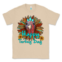 Mushroom happy turkey day sunflower Classic Tee - RanaPortraitStore