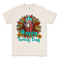 Natural happy turkey day sunflower Classic Tee - RanaPortraitStore