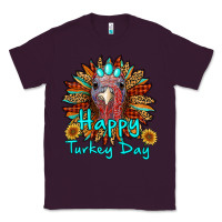 Plum happy turkey day sunflower Classic Tee - RanaPortraitStore