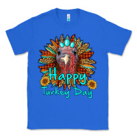 True Royal happy turkey day sunflower Classic Tee - RanaPortraitStore