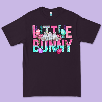 Little Bunny Easter Premium Tee Designed By Bundleandbundleshop