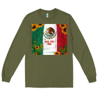 Army Green preview cactus sunflower mexican flag Long Sleeve Tee - Jasminsmagicworld