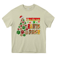 Mossy i believe in santa paws Heavy Core Tee - MaliasSmallBusiness