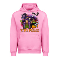 Fuchsia Pink witch please Urban Hoodie - BarkalooDesign