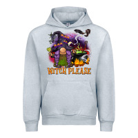 Heather Grey witch please Urban Hoodie - BarkalooDesign