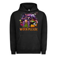 Pigment Black witch please Urban Hoodie - BarkalooDesign