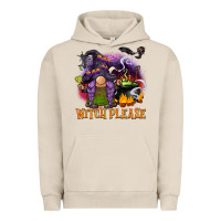 Pigment French Oak witch please Urban Hoodie - BarkalooDesign